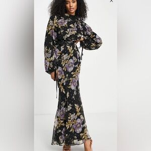 NWOT ASOS size 14 long dress